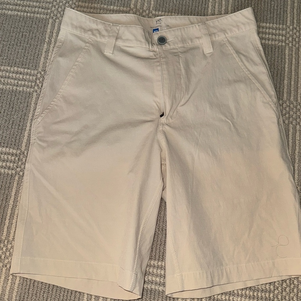 Men's Beige Casual Shorts
